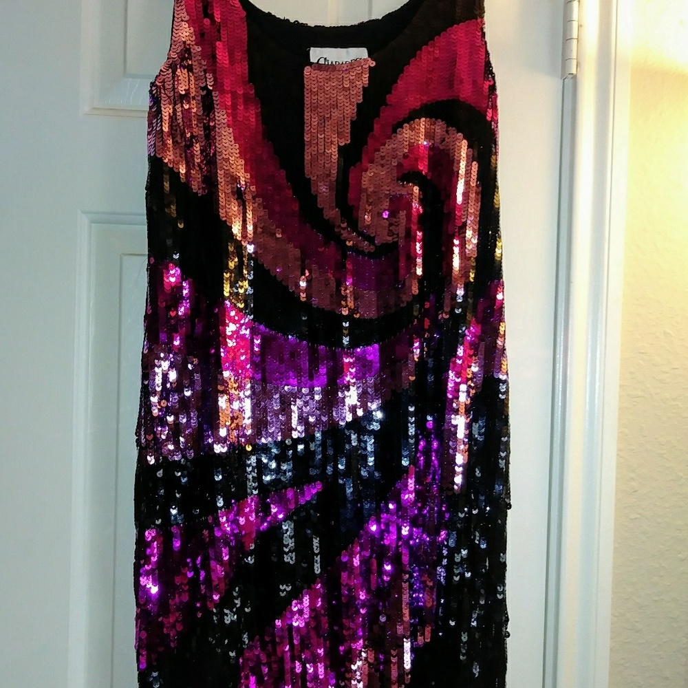 Charades sequin dress